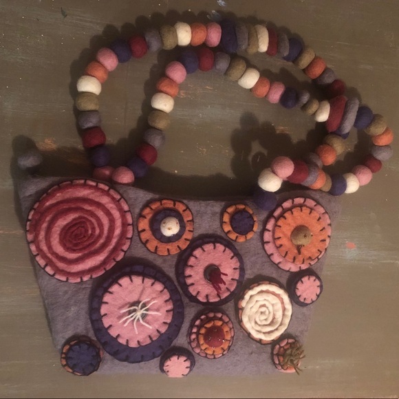 Rising Tide Handbags - Rising Tide wool purse